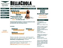 Tablet Screenshot of cgi5.bellacoola.com